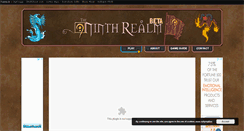 Desktop Screenshot of ninthrealmonline.com